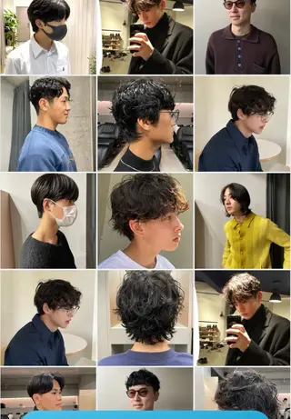 ショート カラー メンズ 表参道🌿赤み消し カラー/チナツのヘアスタイル
