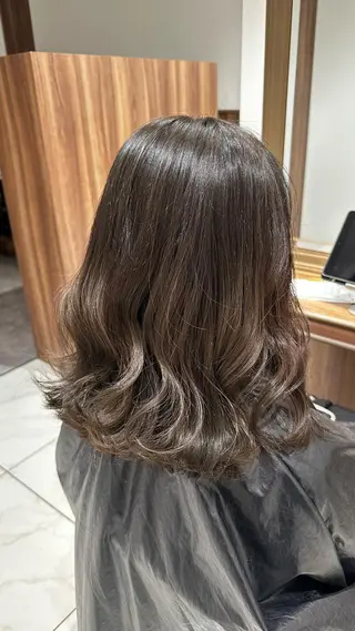 セミロング ✨本格的韓国スタイル 特化✨ﾊﾙｶ✨️のヘアスタイル