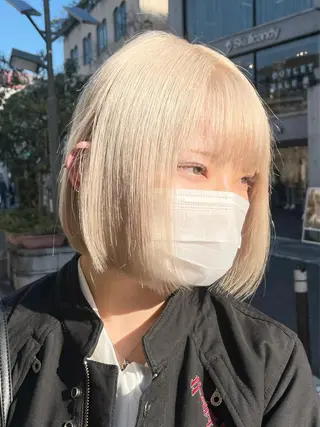 ショート カラー ヘアアレンジ 柔らかカラー/ レイヤーYUTO🧋のヘアスタイル