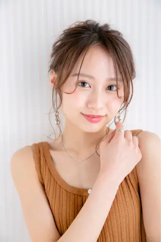 ミディアム annuy 。のヘアスタイル