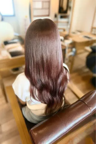 ロング カラー Lism宇都宮 MIKAのヘアスタイル