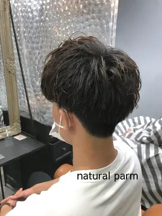 ショート パーマ メンズ メンズカット/パーマ 久田良和のヘアスタイル