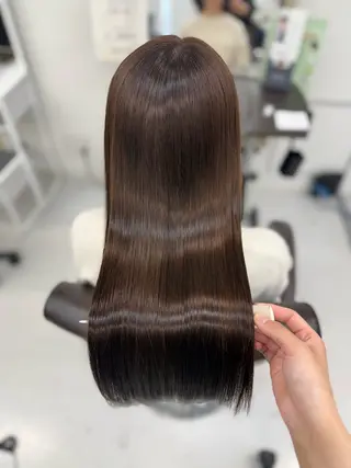 ロング 山崎結菜 髪質改善💎のヘアスタイル