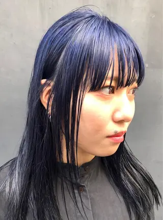 ミディアム ブリーチ😼 ボブ✍️レイヤーのヘアスタイル