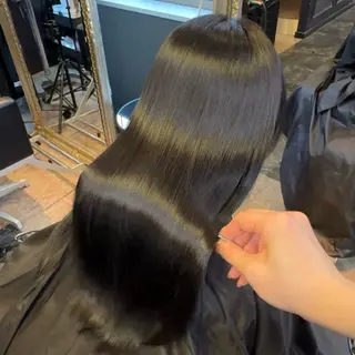 ロング 店長 ハイトーン× 髪質改善/舘野 涼太のヘアスタイル