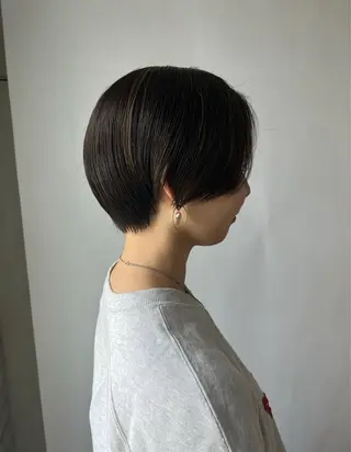 ショート カット×ブリーチカ ラー‪/yuNa🩶のヘアスタイル