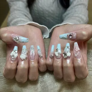 ネイル ミン ゴテゴテネイルのネイルデザイン