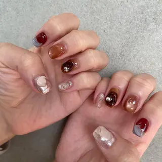 ネイル Yu_me 北堀江 chikaのネイルデザイン