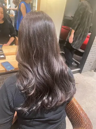 ロング カラー 暖色カラー🤎Red Neo meiのヘアスタイル