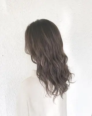 ロング パーマ 髪質改善で 憧れの潤艶美髪にのヘアスタイル