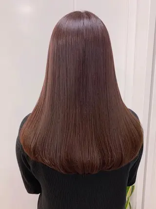 ロング カラー ヘアアレンジ 柔らか垢抜けｶﾗｰと ｶｯﾄ🫧ASUKAのヘアスタイル