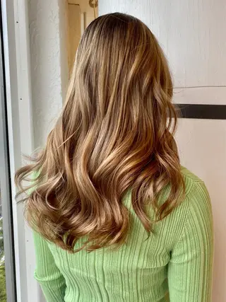 ロング カラー welring hair salonのヘアスタイル