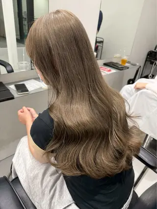 ロング カラー カラーモデル募集中 /新潟万代/かこ🩵のヘアスタイル