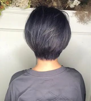 ショート カラー ヘアアレンジ 遠藤 拓馬のヘアスタイル