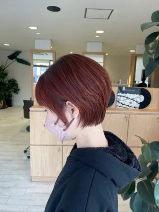 ショート 森浦 莉乃のヘアスタイル