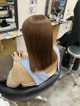 ロング 🌿美髪縮毛矯正 のプロ安川🌿のヘアスタイル