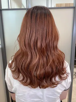 セミロング カラー 【透明感、艶髪】西村 有司のヘアスタイル