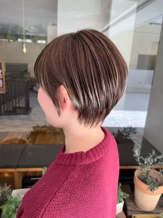 ショート 田中 結月のヘアスタイル