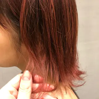 カラー 村山 莉沙のヘアスタイル