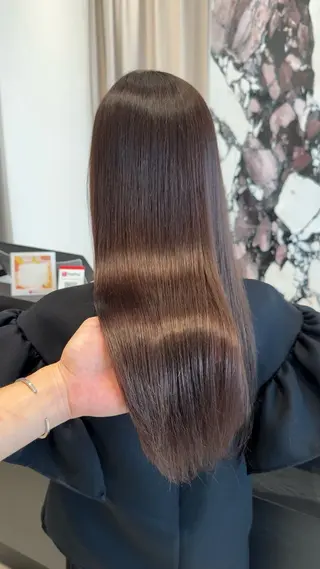 カラー いしはら みおのヘアスタイル