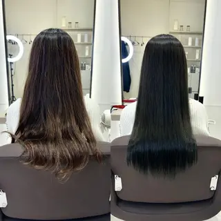 ロング EIGHT plum TOKIOリミテッドのヘアスタイル
