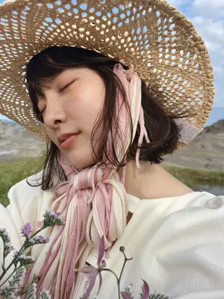 ショート カラー ヘアアレンジ 西山 紗耶香🪽 透明感カラー/ボブのヘアスタイル