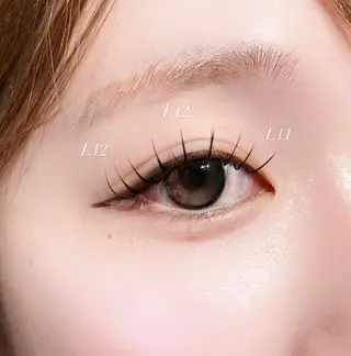 マツエク・マツパ CreBiA♥ harukaのマツエク・マツパデザイン