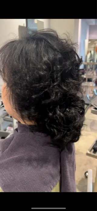 セミロング パーマ IT by ALBUM立川のヘアスタイル