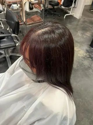 カラー 福田 成美のヘアスタイル