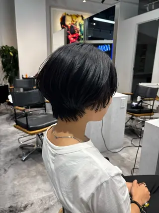 ショート 門崎未依/レイヤー/ メンズカット🪿🌼のヘアスタイル