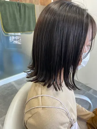 ショート カラー パーマ ヘアアレンジ 眠れるヘッドスパ✨ chacoのヘアスタイル