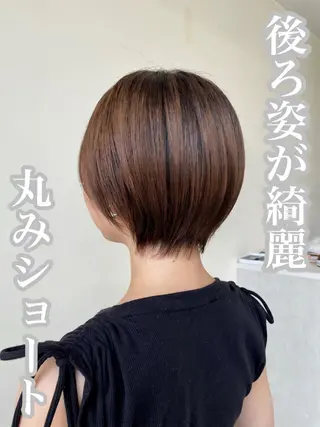 ショート ショートショートボブ うるはのヘアスタイル