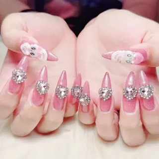 ネイル 🦋チップ長さだし 専門店🦋のネイルデザイン