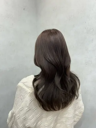 カラー Wカラー┆ブラウン ┆うる艶┆ゆうはのヘアスタイル