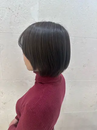 ミディアム 安田 柚月のヘアスタイル