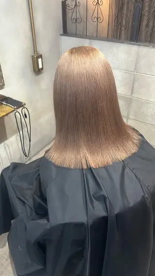 セミロング 🦭☪️Azumi 縮毛矯正☪️🦭のヘアスタイル