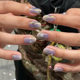 ネイル IROHA NAIL Kurumi🪽🫧のネイルデザイン
