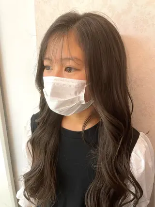 ロング キッズ ヒヨシ ルナのヘアスタイル