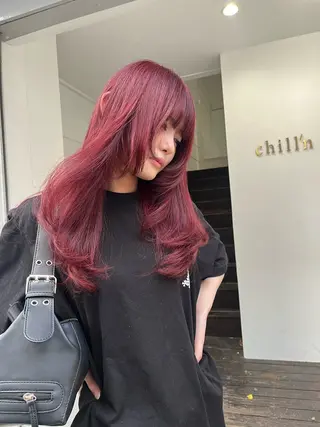 ロング パリピ師🐉 Mashuのヘアスタイル