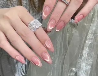 ネイル By moonネイル 🌷ワンホン/韓国風のネイルデザイン