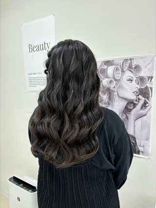 ロング ヘアアレンジ hair set / 渡辺未来🦋のヘアスタイル