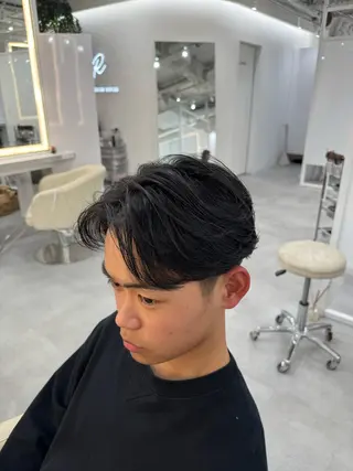 パーマ メンズ 山下 光太郎のヘアスタイル