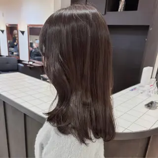 ミディアム カラー SHICUNE /ミホのヘアスタイル