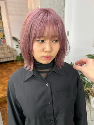 ミディアム ハシモトタケル🌿 ボブ/レイヤーカットのヘアスタイル