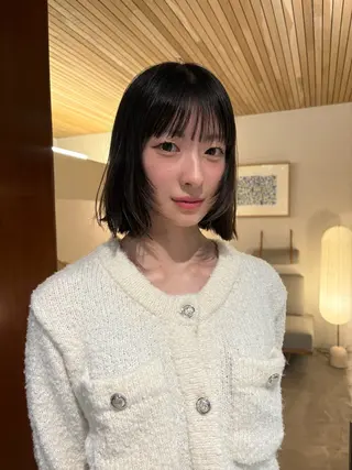 ミディアム カラー ボブ/レイヤーカット ✂︎ AYUMIのヘアスタイル
