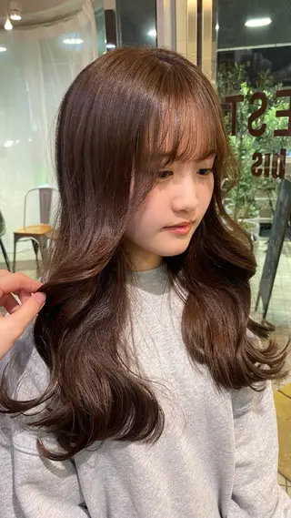 ロング カラー designcolo r/似合わせNOKAのヘアスタイル
