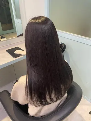 カラー 🇰🇷韓流暖色ヘア 🍒saaya🍒のヘアスタイル