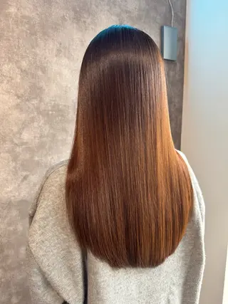 ロング カラー a. kentoのヘアスタイル