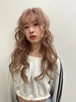 ロング hair&eye🎀 /momoKaのヘアスタイル