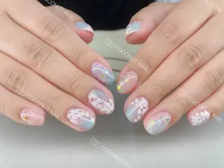 ネイル 神田 ココナッツのネイルデザイン